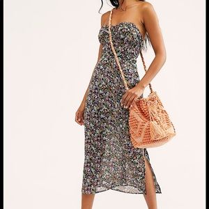 Free People floral maxi dress